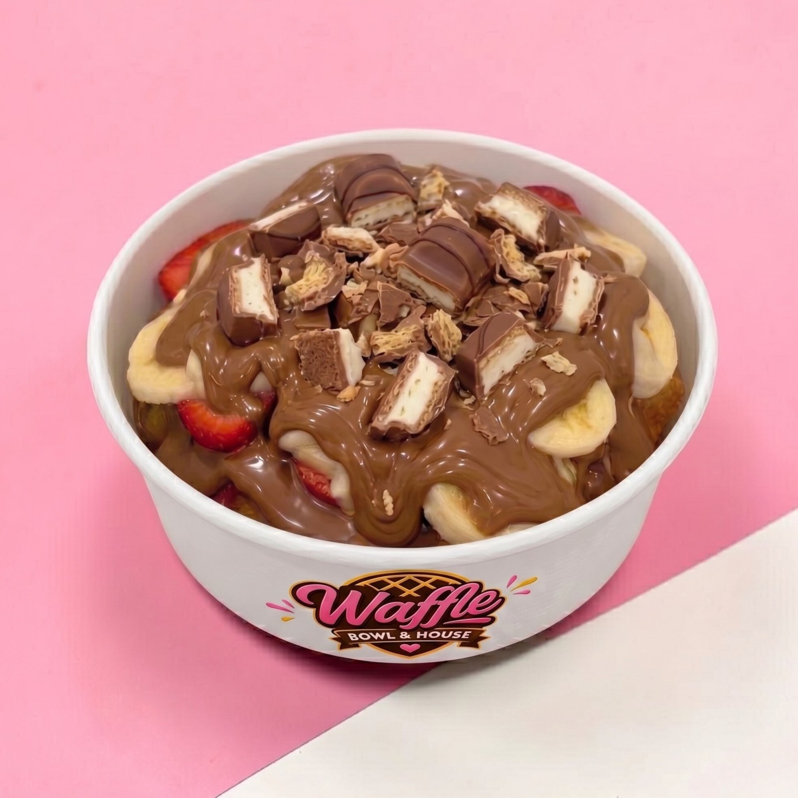 Kinder Aşkı Waffle Bowl (Büyük)