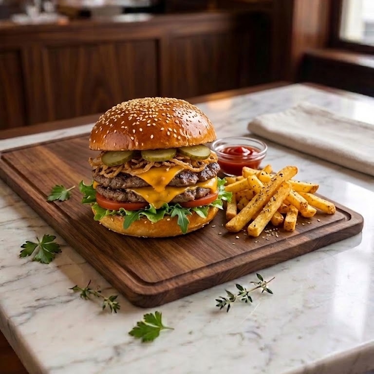 Double Cheese Burger