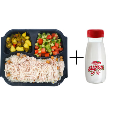 Tavuklu Pilav ve Ayran