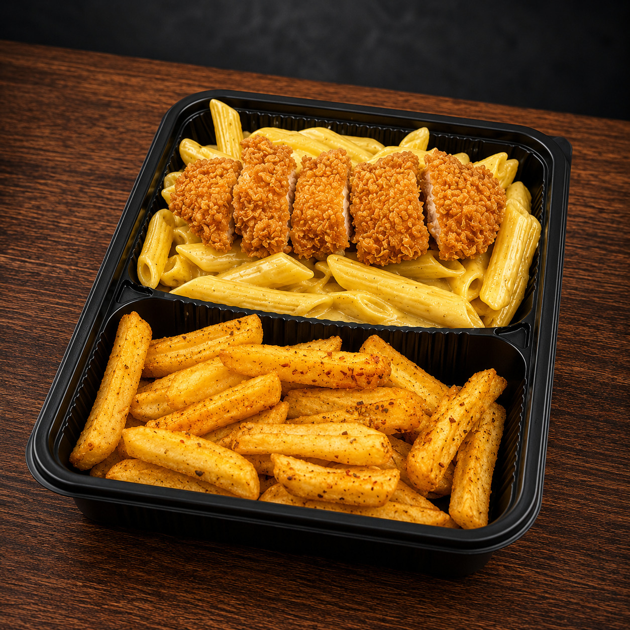 S^Nitz Cury + Patates + İçecek