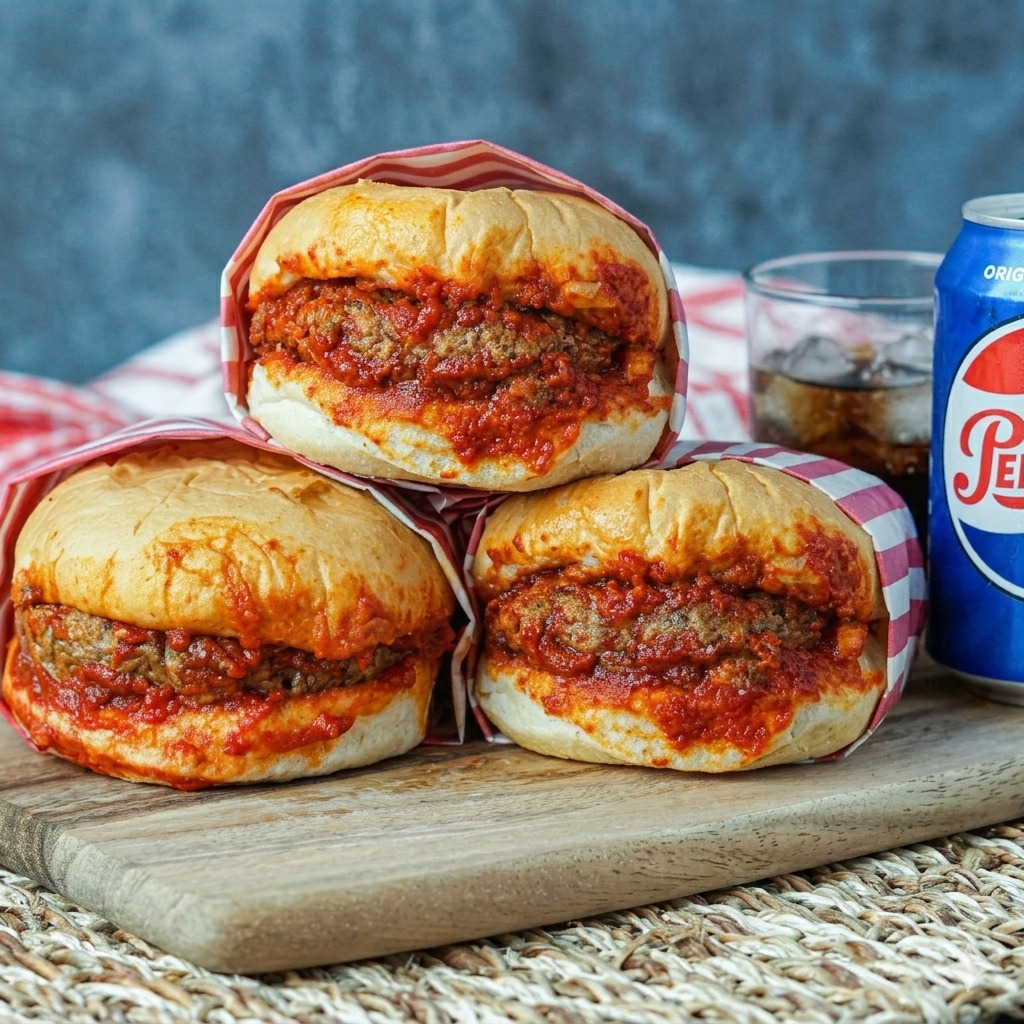 3'lü Islak Hamburger Menü