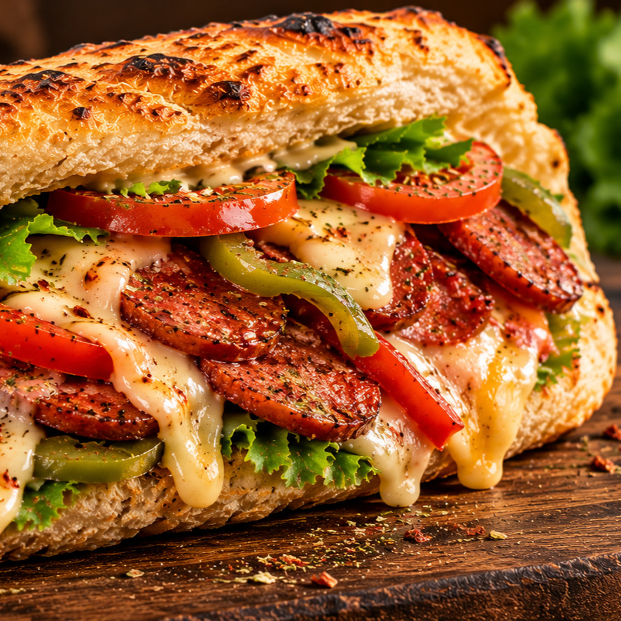 hamurhane Sucuklu Sandwich
