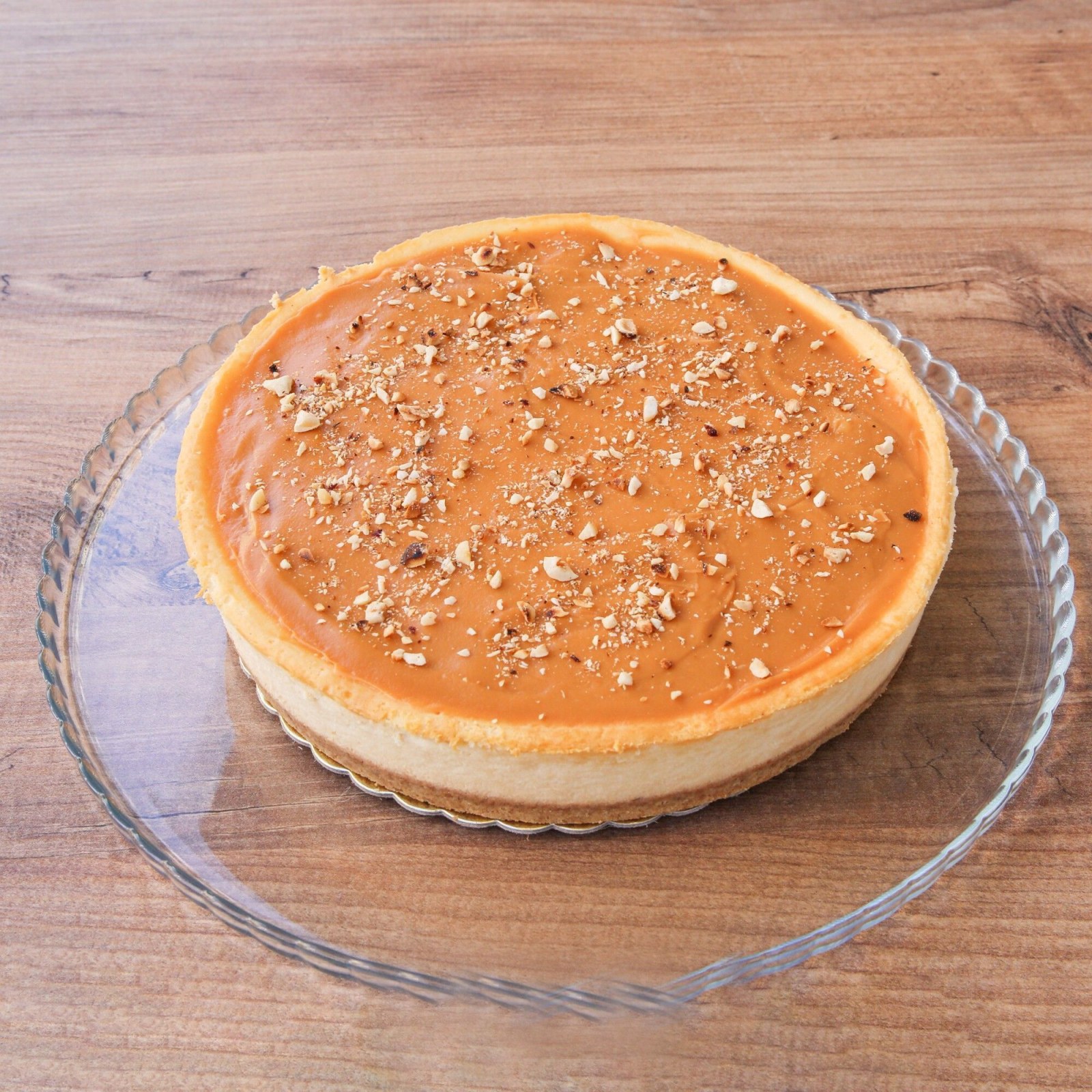 Karamel Krokanlı Cheesecake (8-10 Kişilik)