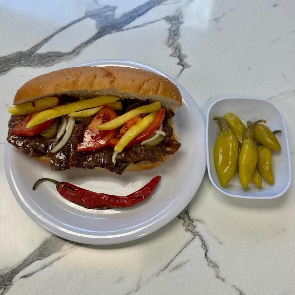 Sütlü Ekmek Arası Yaprak Et Döner ( 200 Gram )