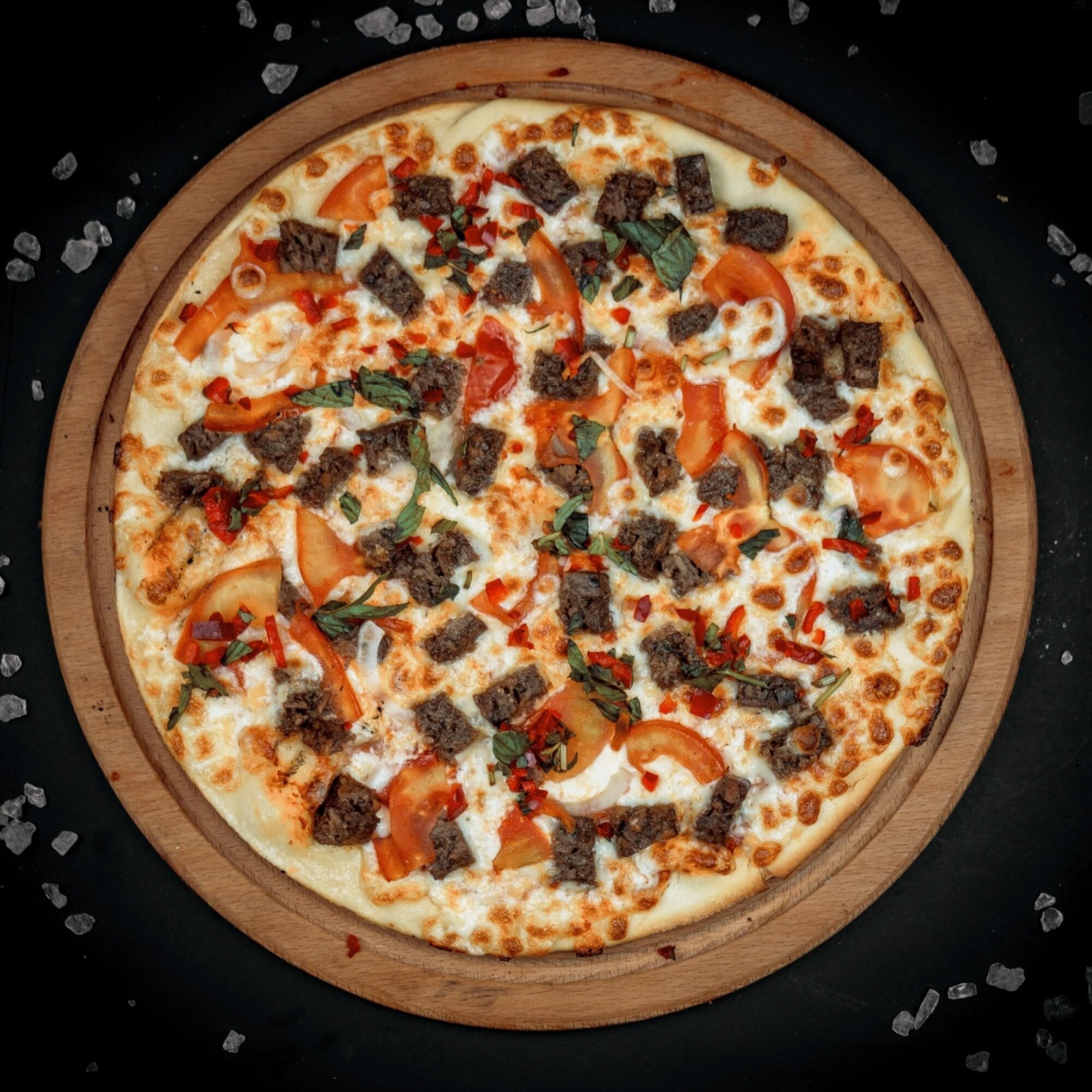 Kavurmalı Pizza