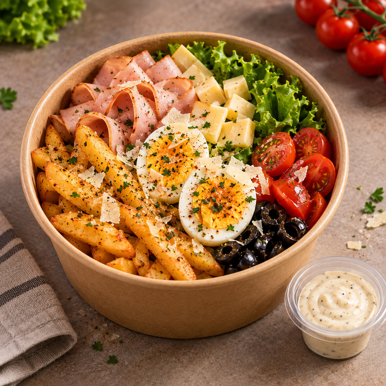 Füme Egg Bowl