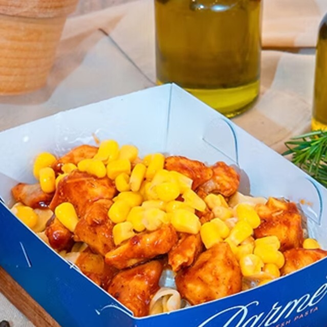 Barbekü Soslu Makarna