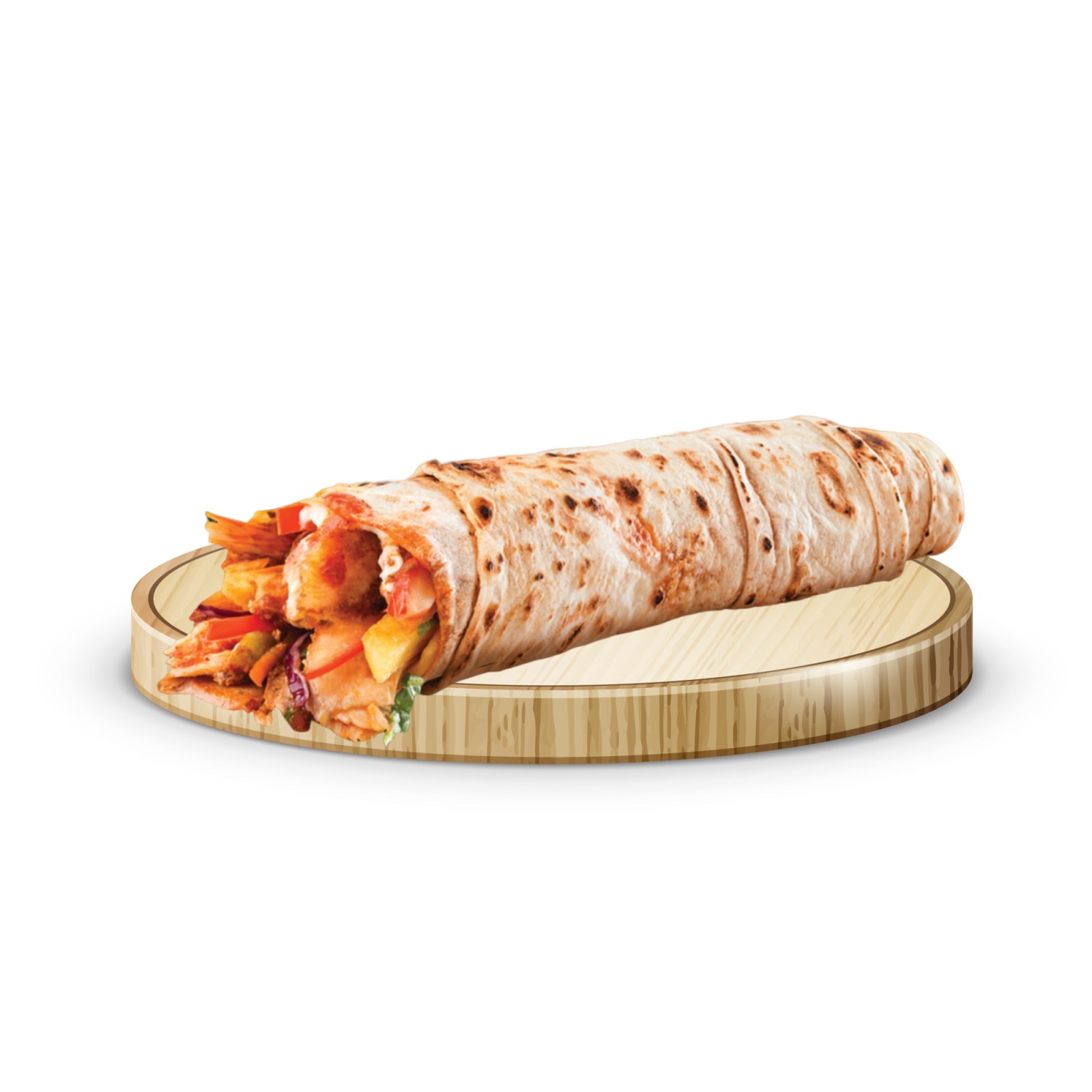 Kaşarlı Tavuk Döner Dürüm