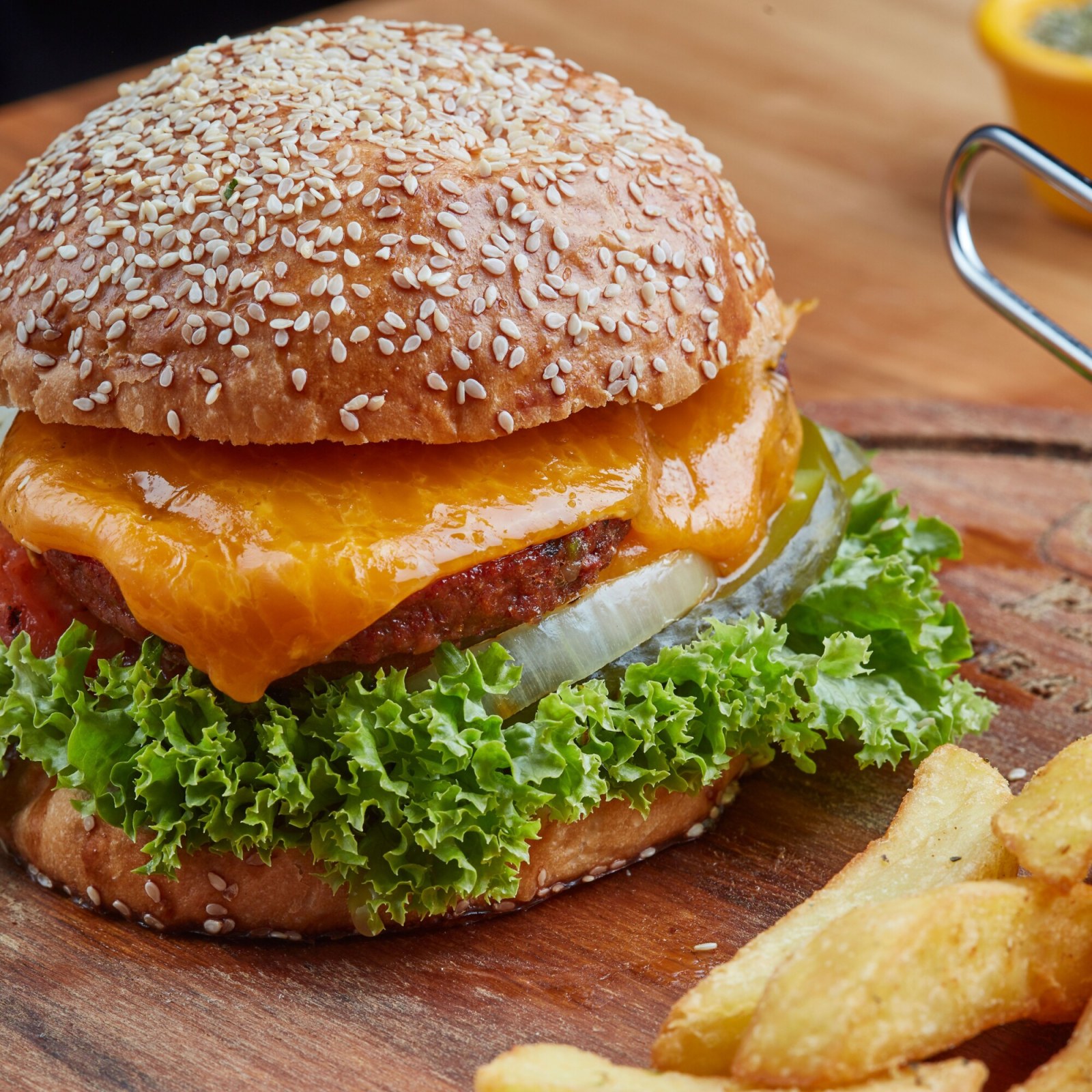 Cheeseburger Menü