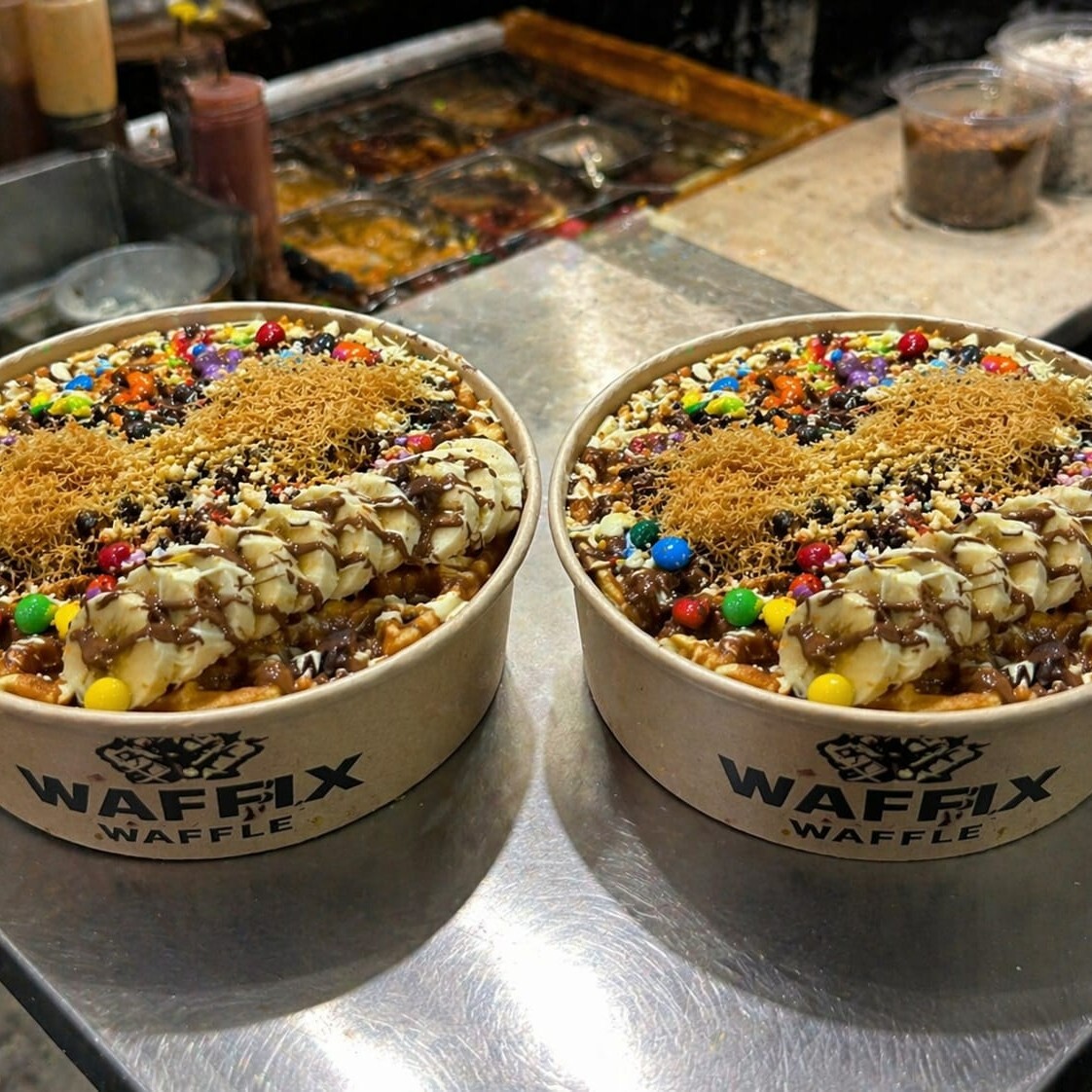 Waffix Waffle 2'li Muz Şöleni