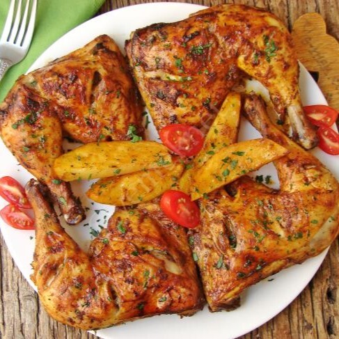Fırın Tavuk 140 Gr. (Kemikli)