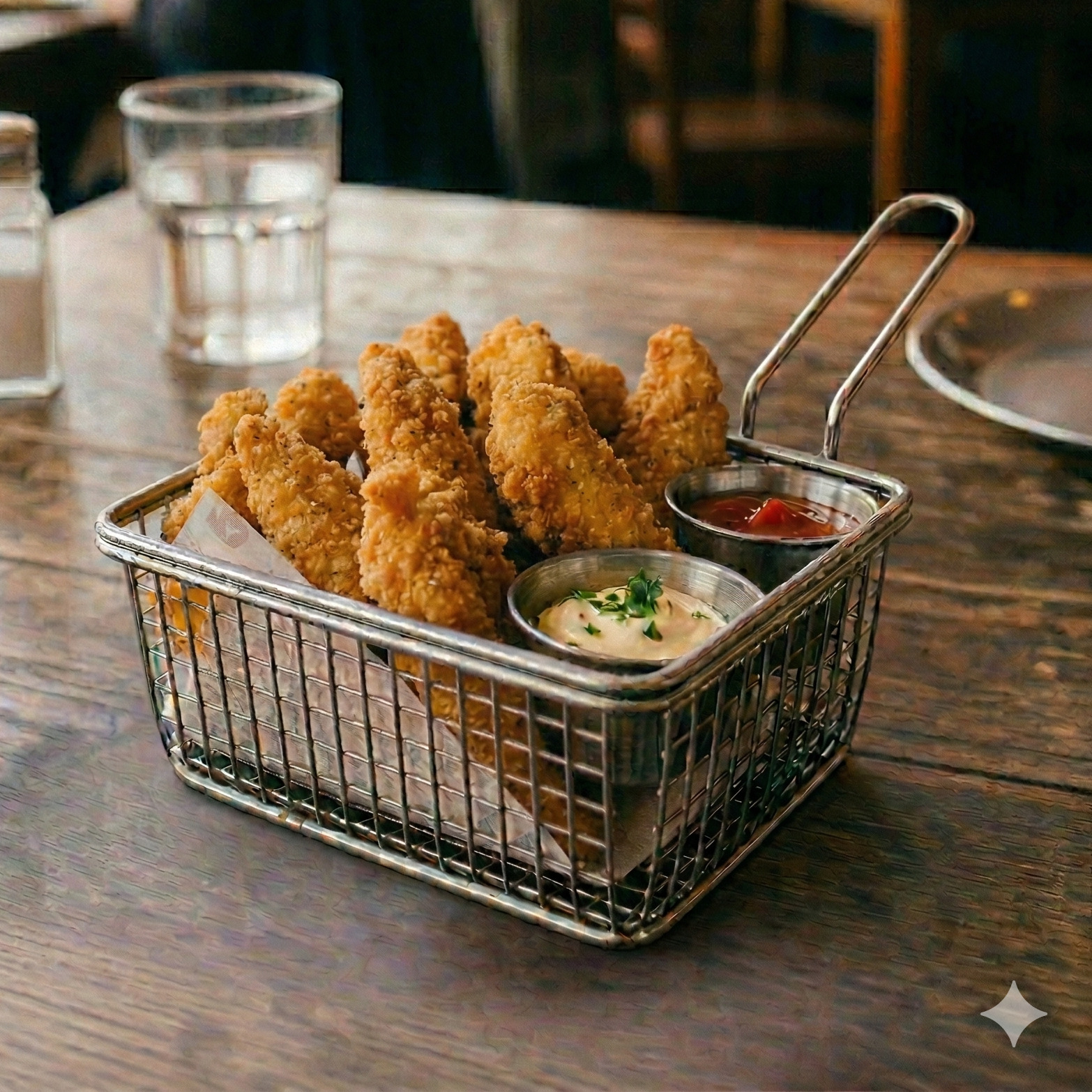 Kajun Baharatlı Chicken Tenders 4'lü