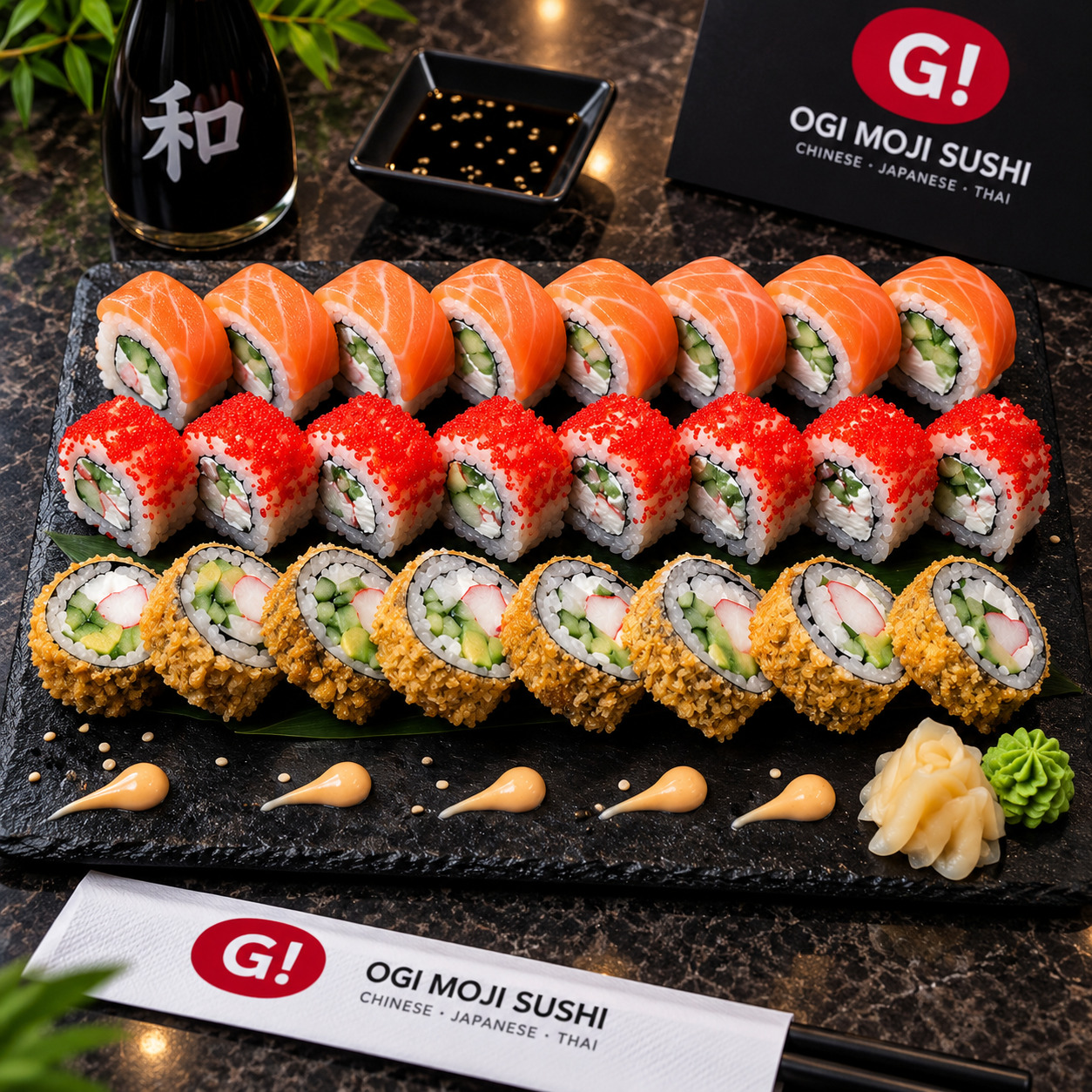 Toyama Sushi Set (24 Pcs.) Menü