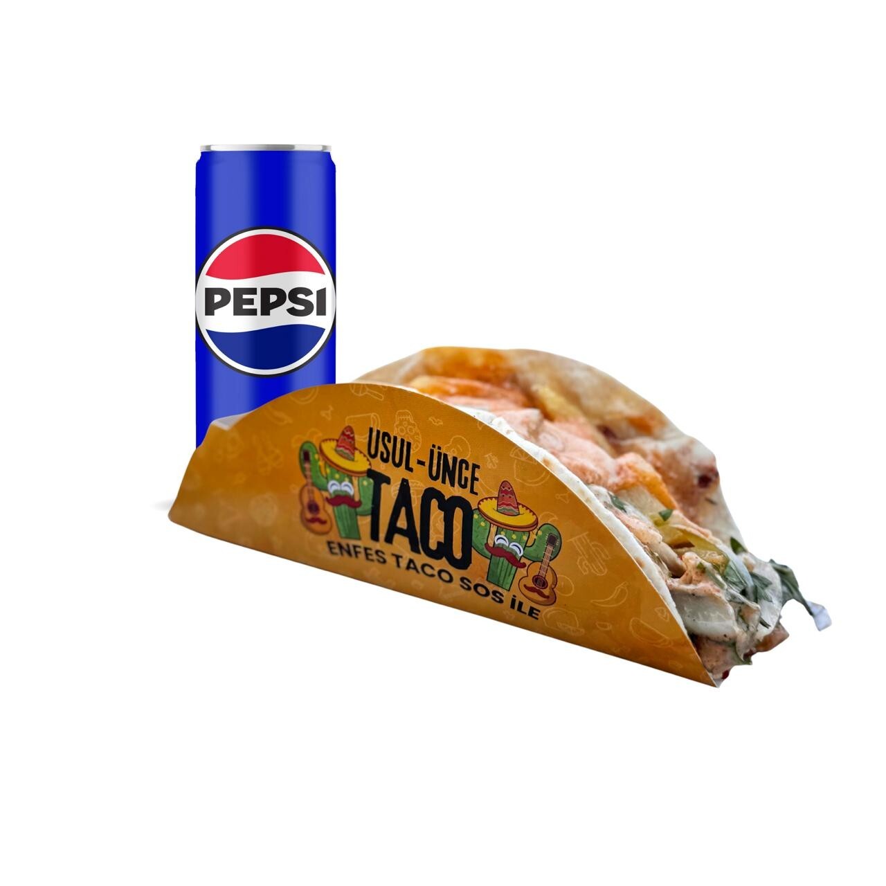 Usulün-ce Taco Menü ( Pepsi 33 cl. )