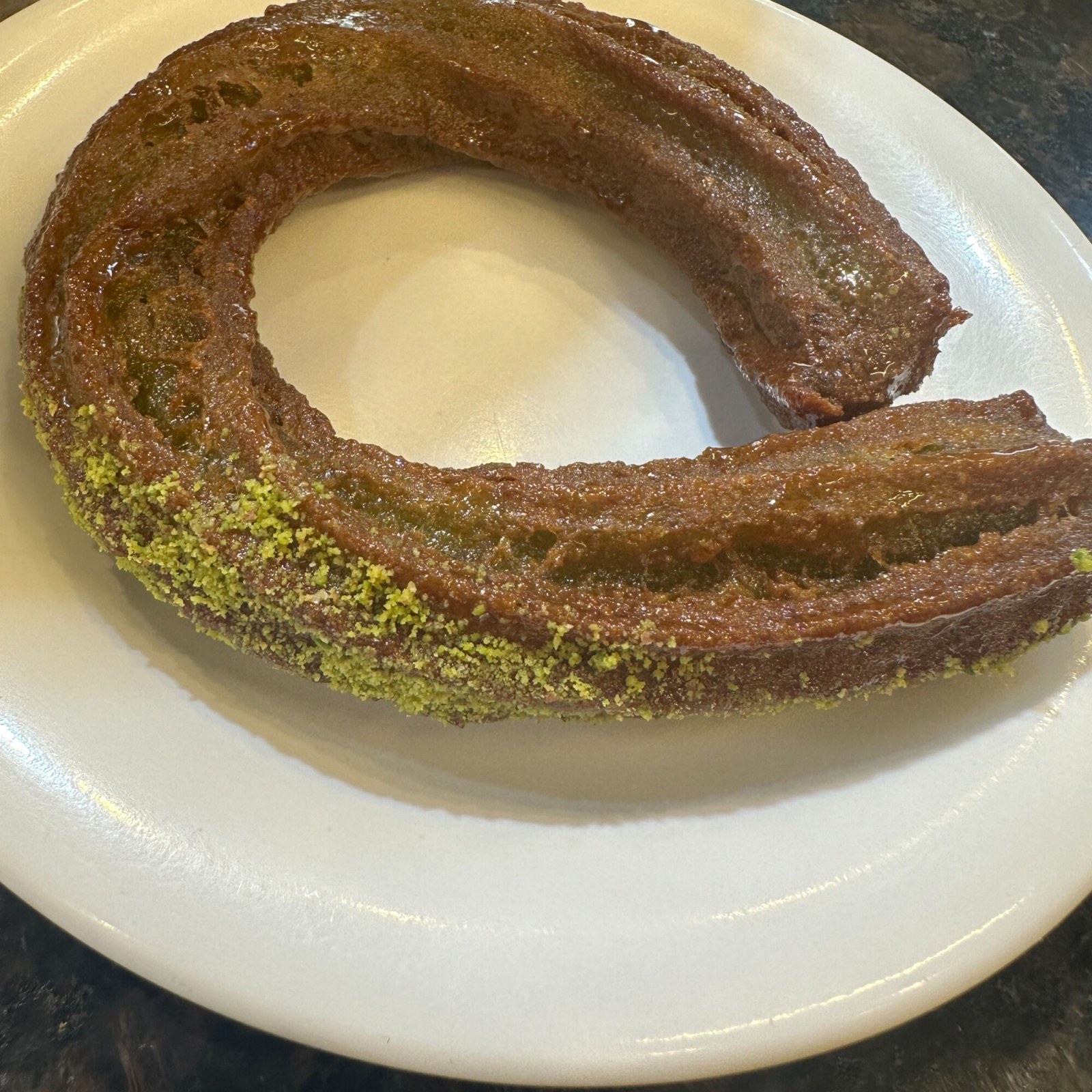 Halka Tatlı ( Fıstık Beleme )