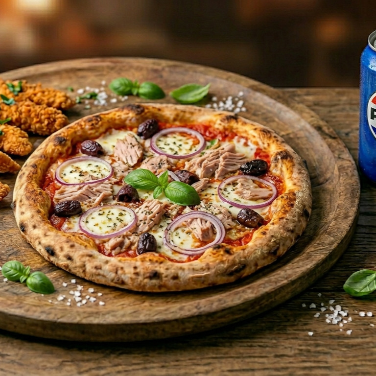 Ton Balıklı Pizza