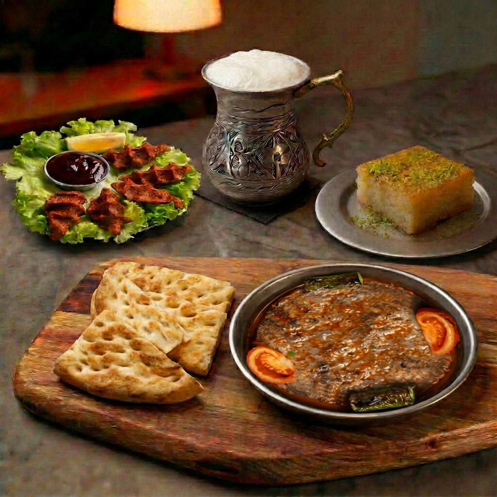 Kilis Tava Menü 180 gr | Çiğ Köfte + Ayran + Revani