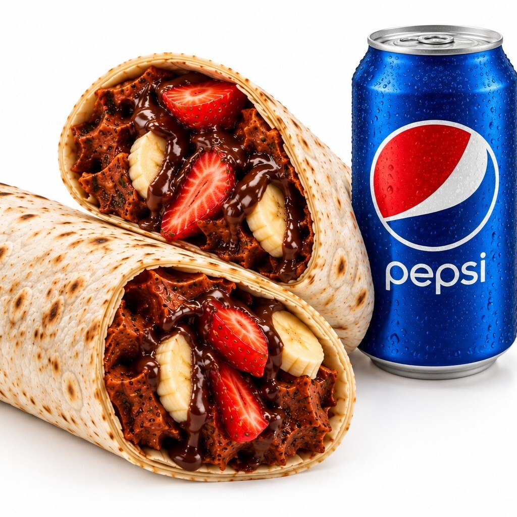 Pepsili Çiğ Köfte Waffle Menü