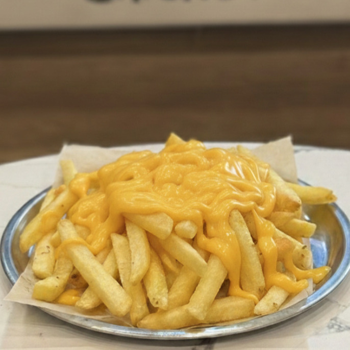 Cheddar Soslu Patates Kızartması