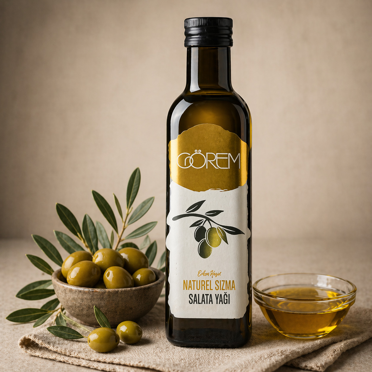 Naturel Sızma Salata Zeytinyağı ( 500 ML )