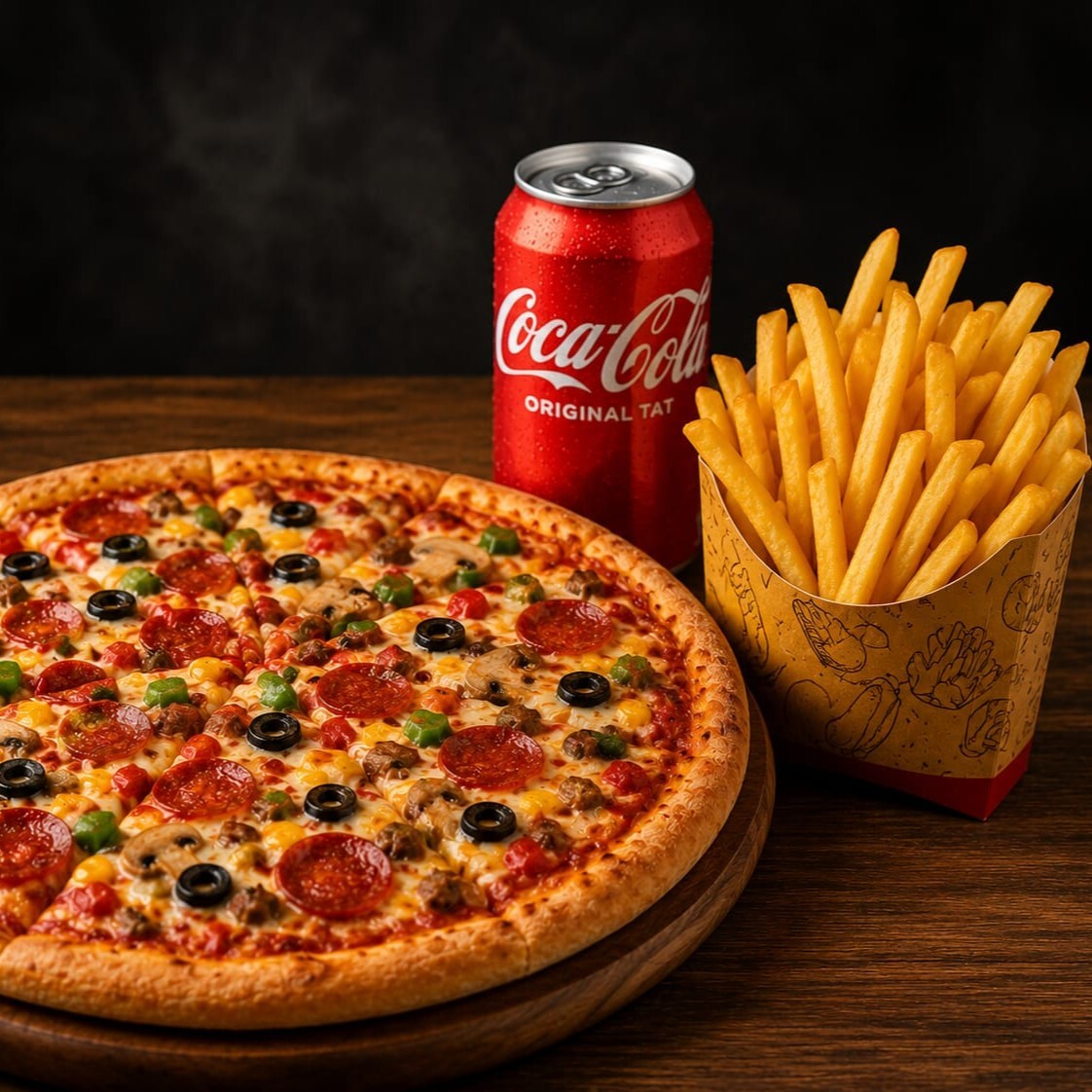 Orta Boy Pizza Menü