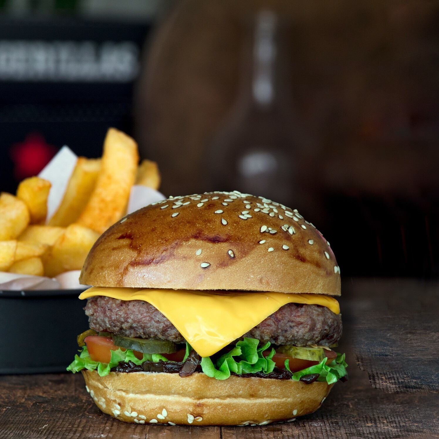 Cheesy Burger