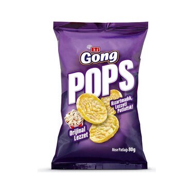 Gong Pops Sade Mısır Patlağı