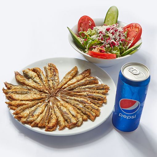 Hamsi Tava Menü (1 Kişilik)
