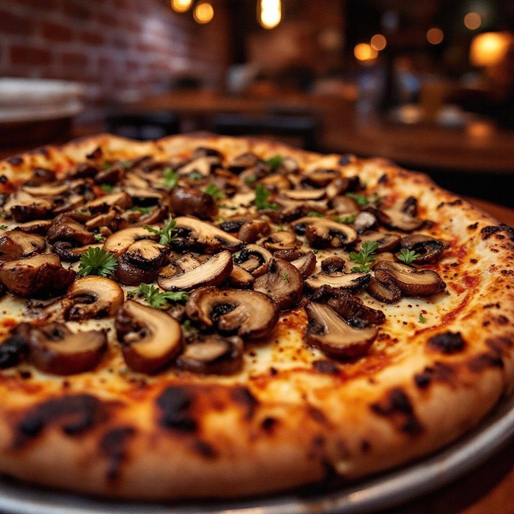 Mantarlı Pizza(B)