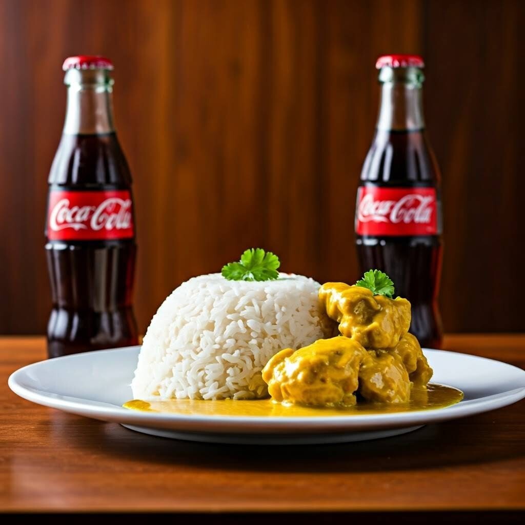 Kori Soslu Tavuk+Coca Cola
