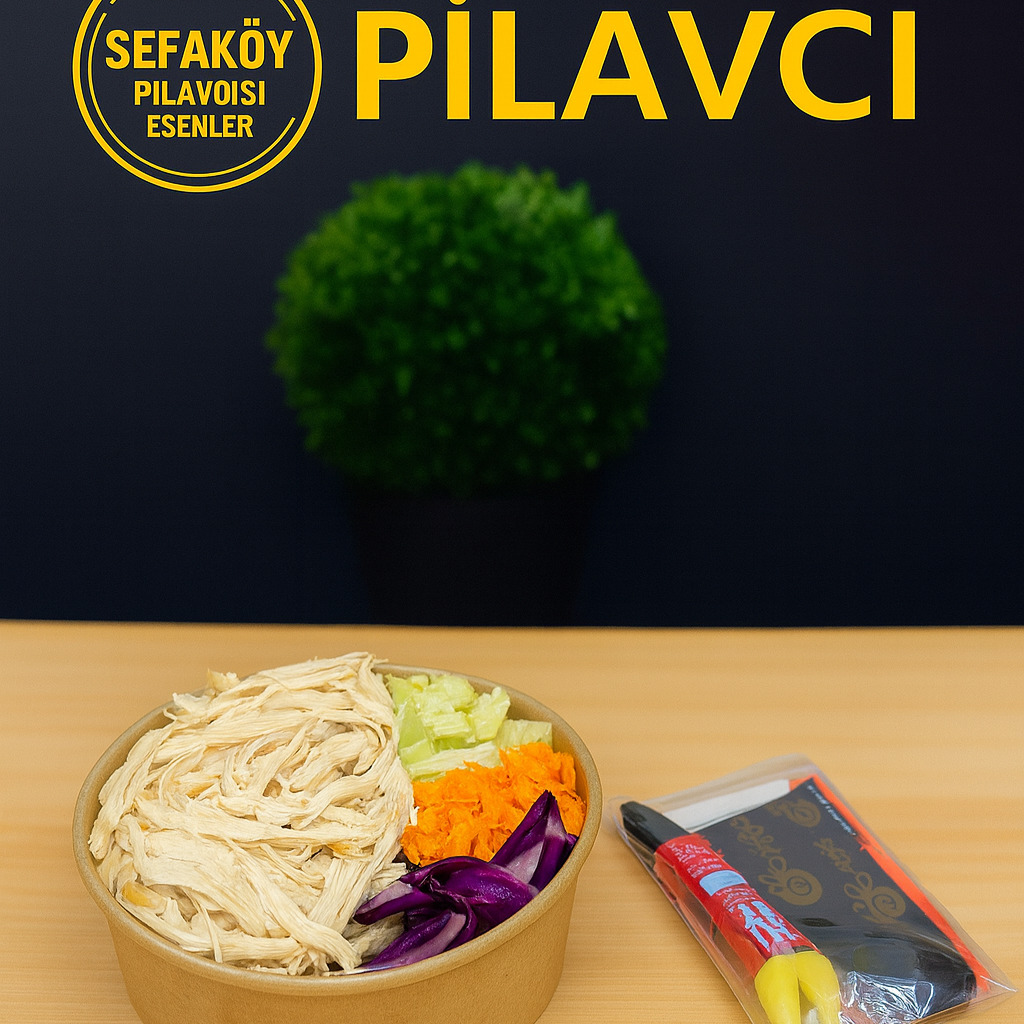 Bol Tavuklu Pilav (1.5 Porsiyon)