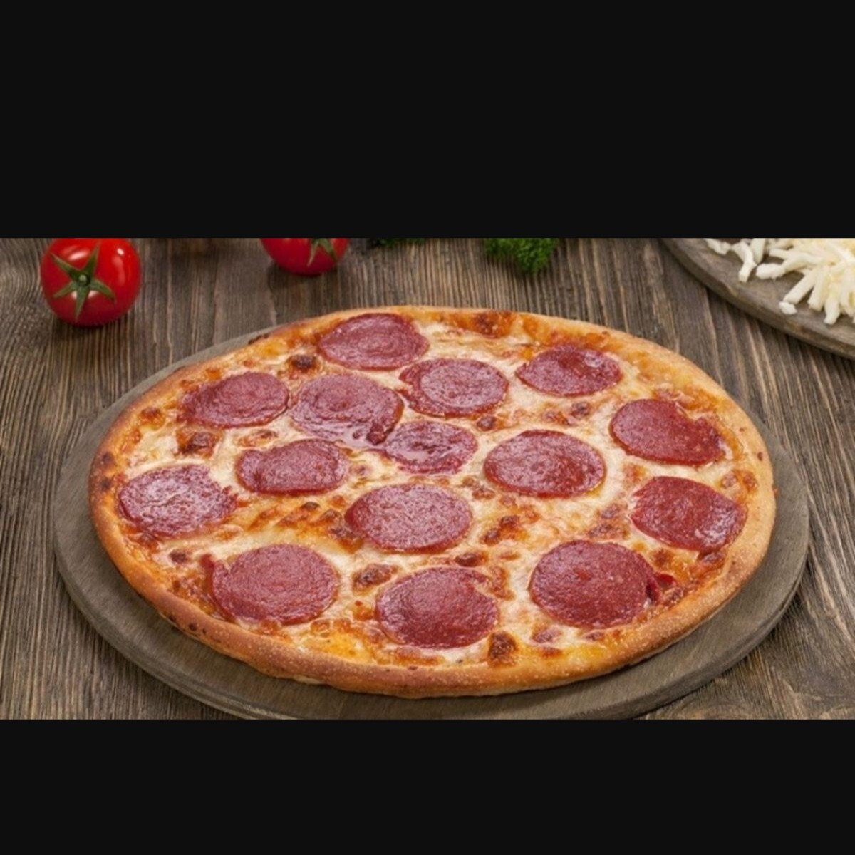 Sucuklu kaşarlı Küçük Pizza