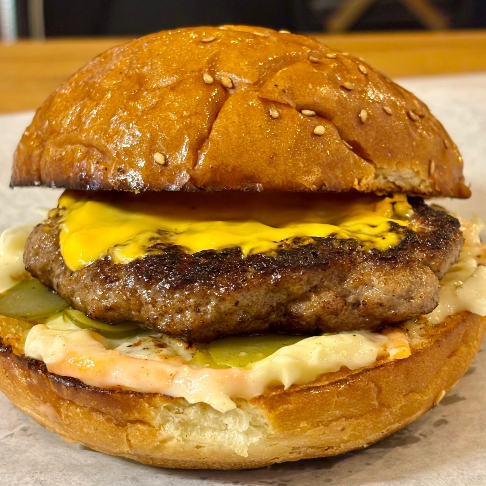 Coleslaw Burger