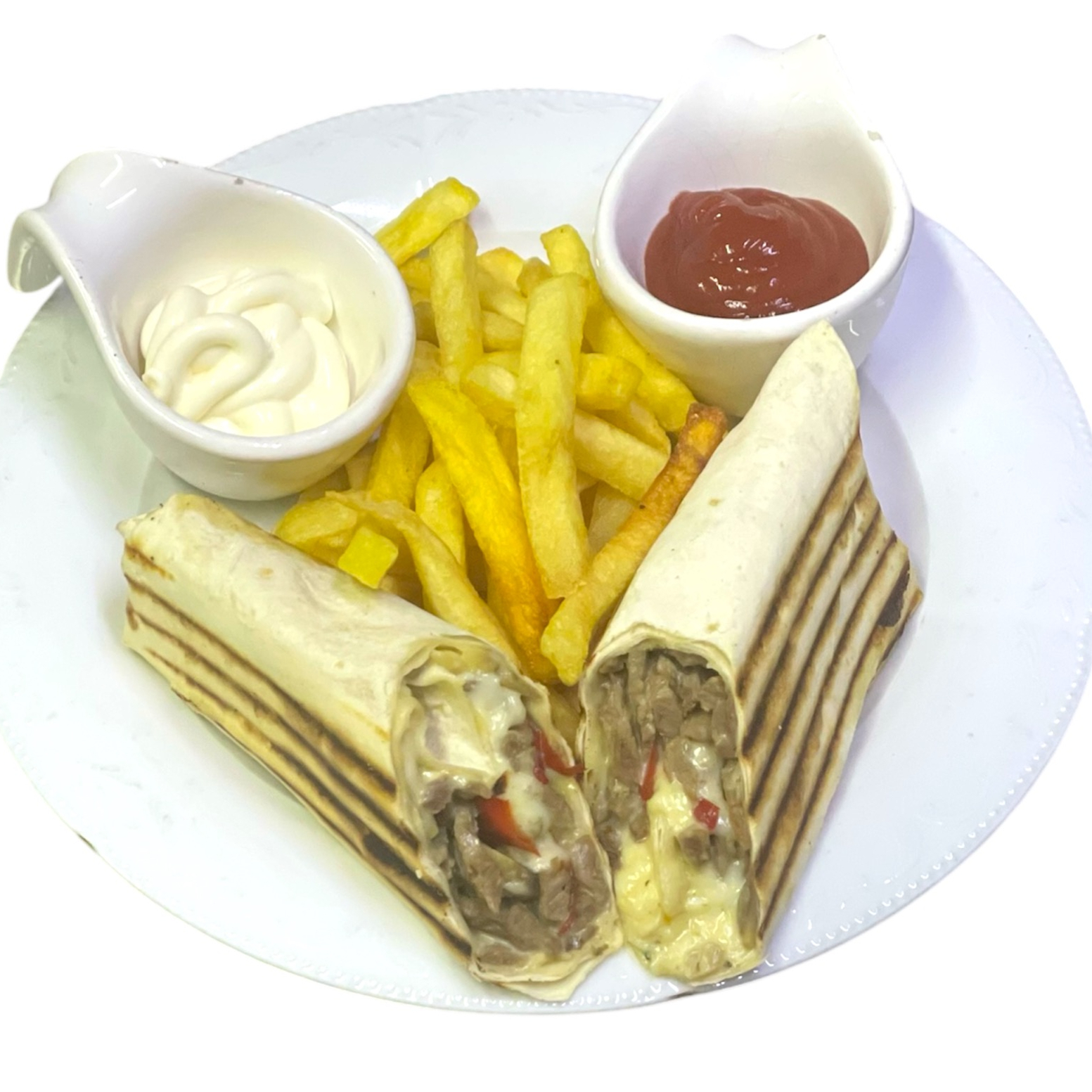 Bonfile Kremalı Mantarlı Wrap