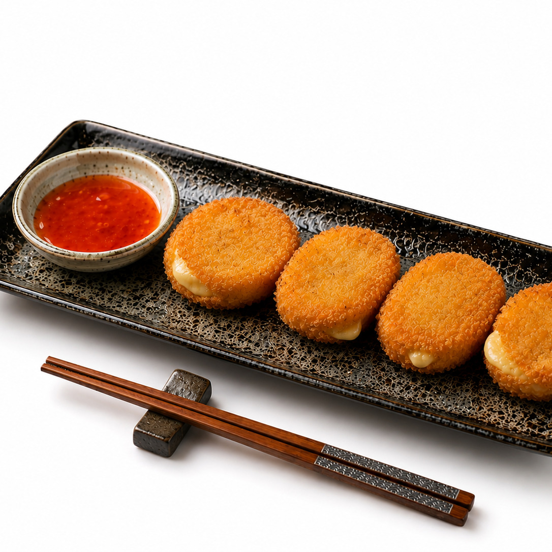 Mozzarella Tempura ( 4 Pcs )