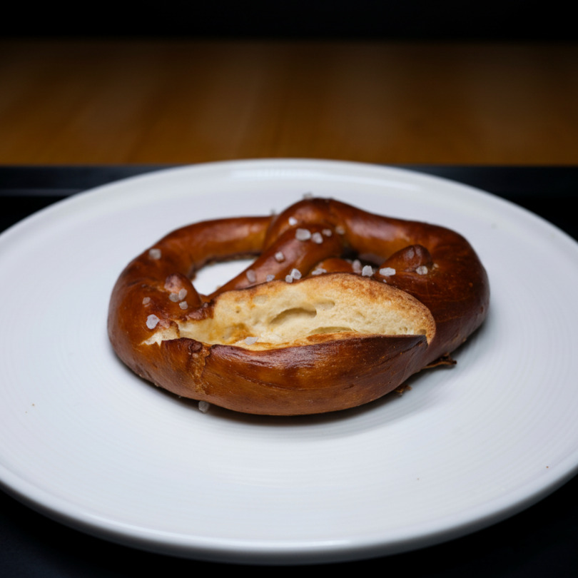 Günlük Tereyağlı Brezel Alman simidi