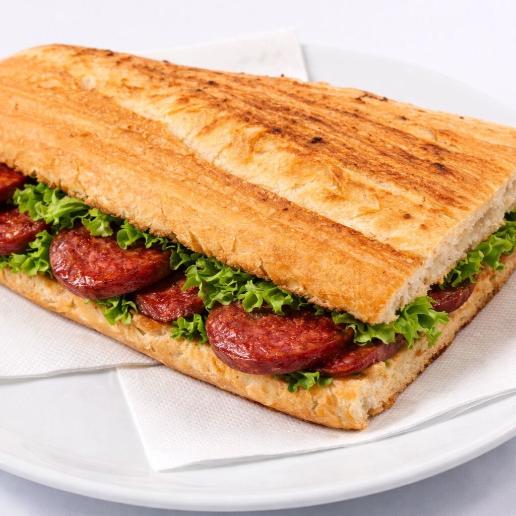 Yarım ekmek Sucuklu tost