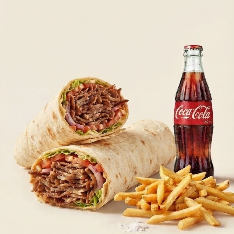 Et Döner Dürüm 120 Gr Menü