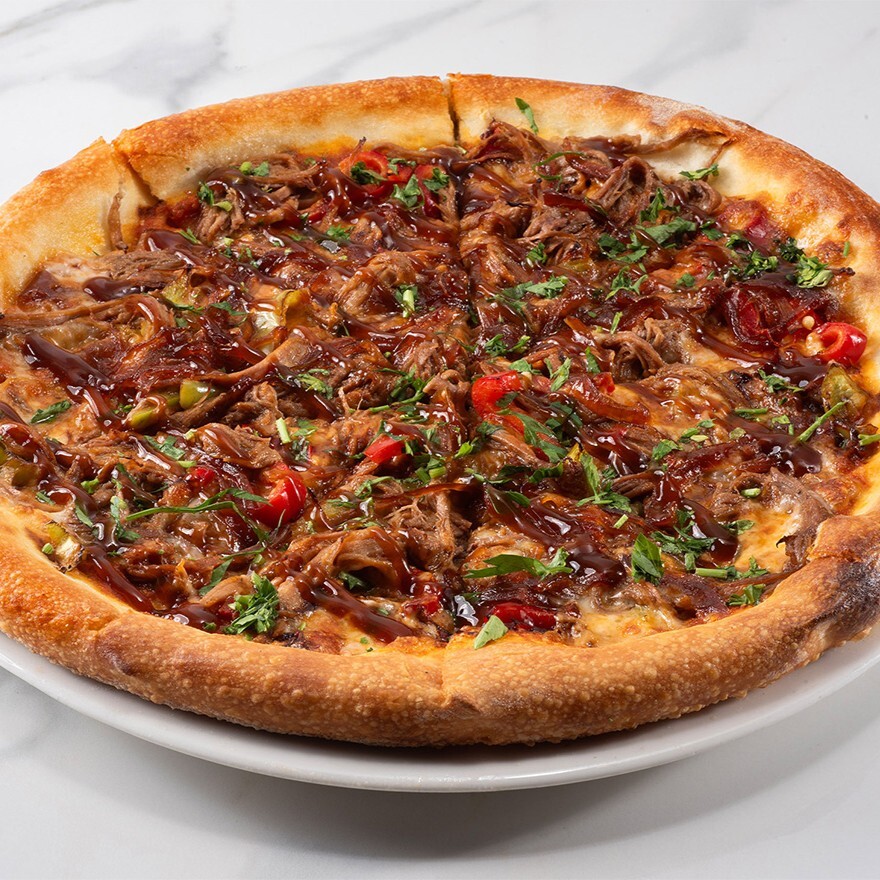 Barbekü Soslu Dana Tiftik Pizza (100 gr)