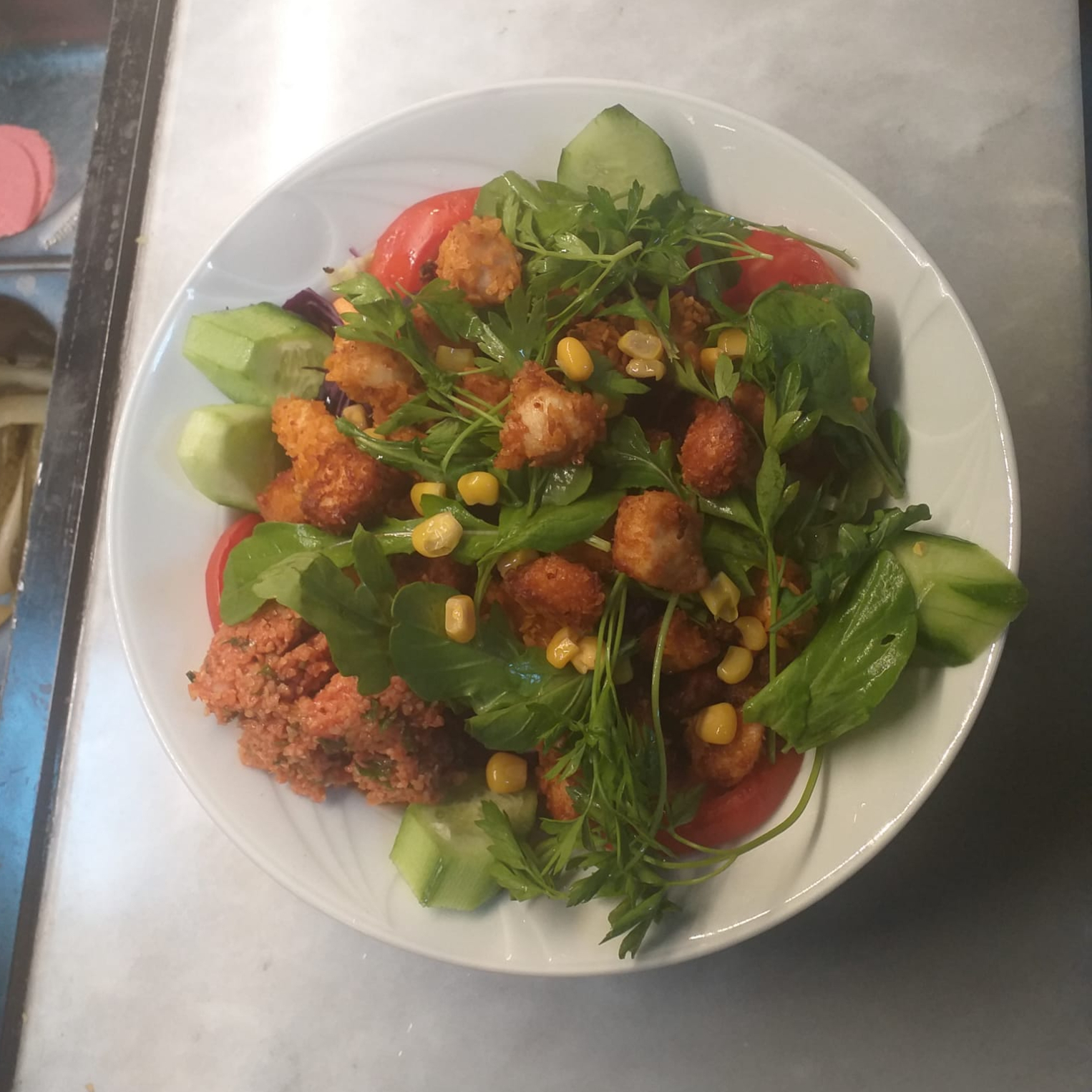 Kıtır Tavuk Salata