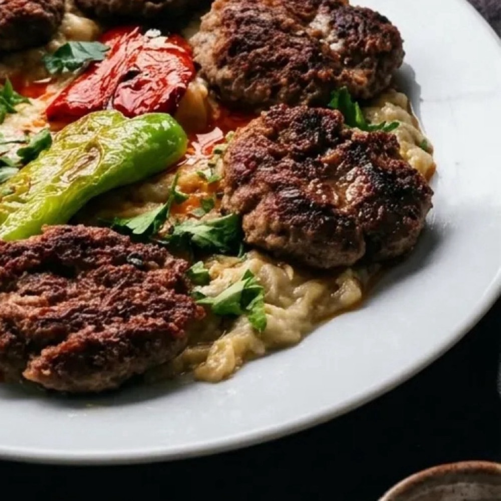 Beğendili Köfte & Pirinç Pilavı