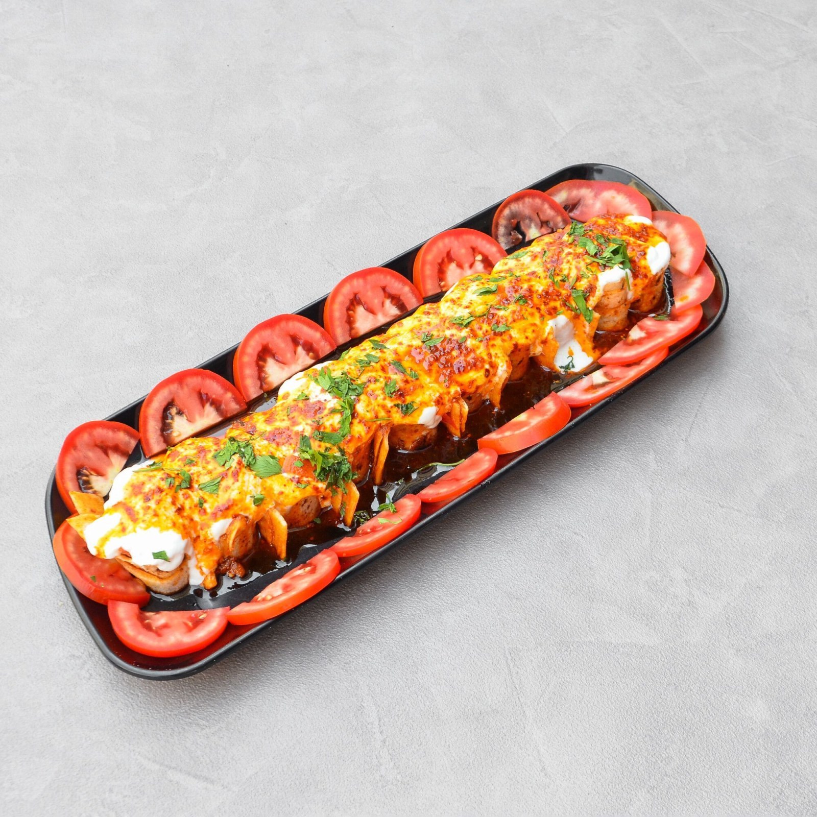 Yoğurtlu Et Tantuni Çift Lavaş