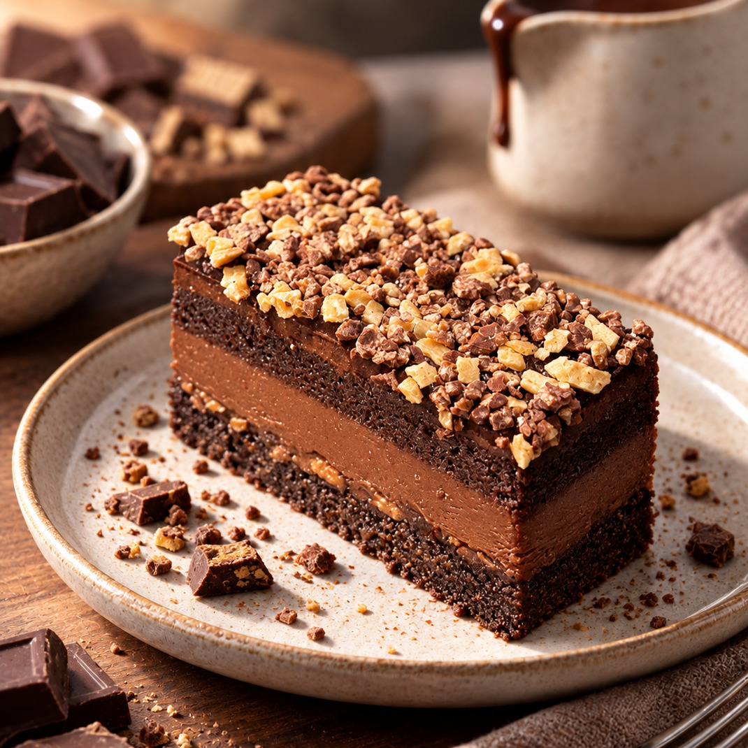 Chocolate Crunchy Kitkat Pasta Bar