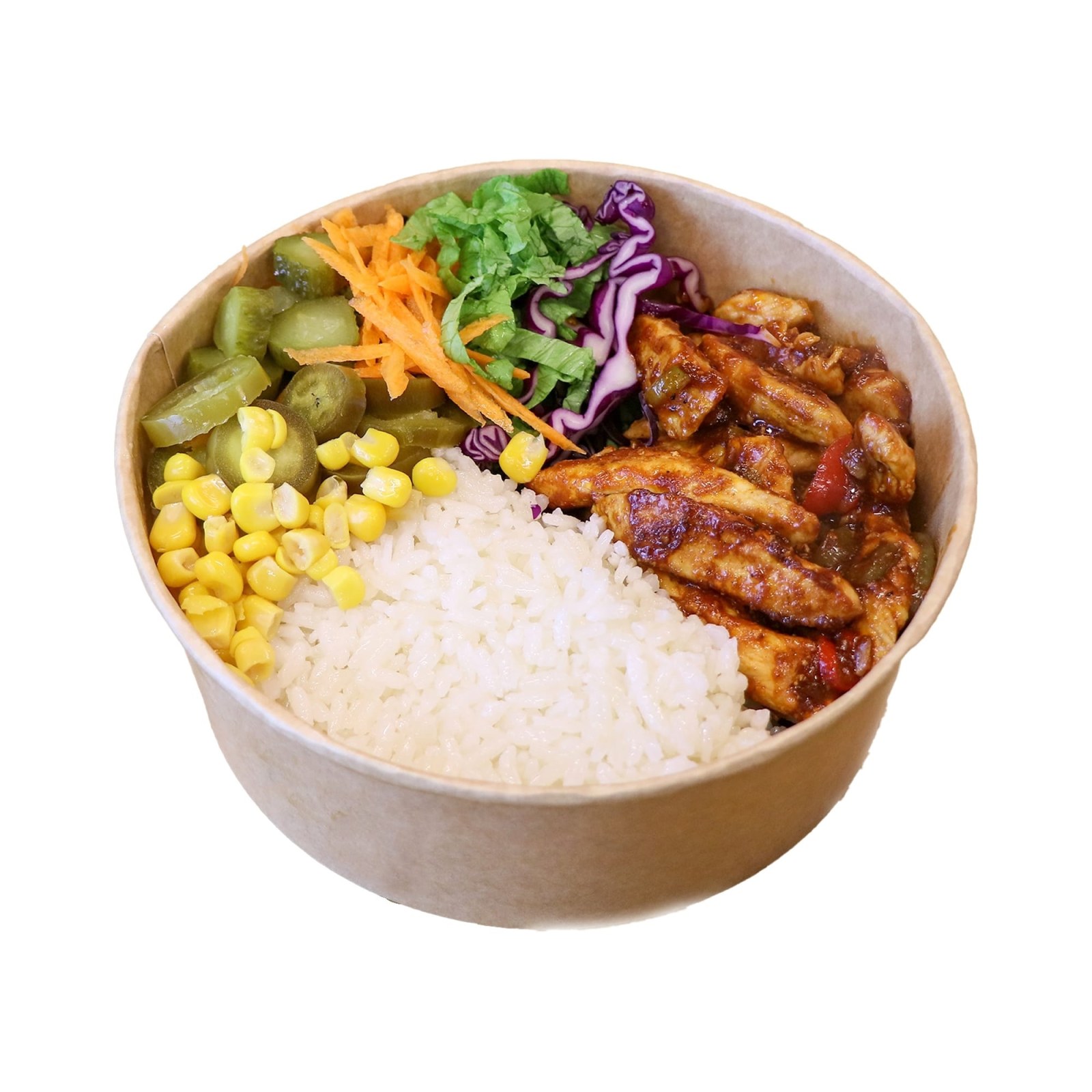 Barbekü Soslu Tavuk & Pilav (Duble Boy)