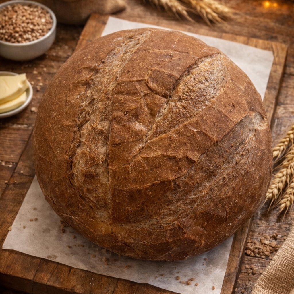 Tam Buğday Ekmek (Yuvarlak)