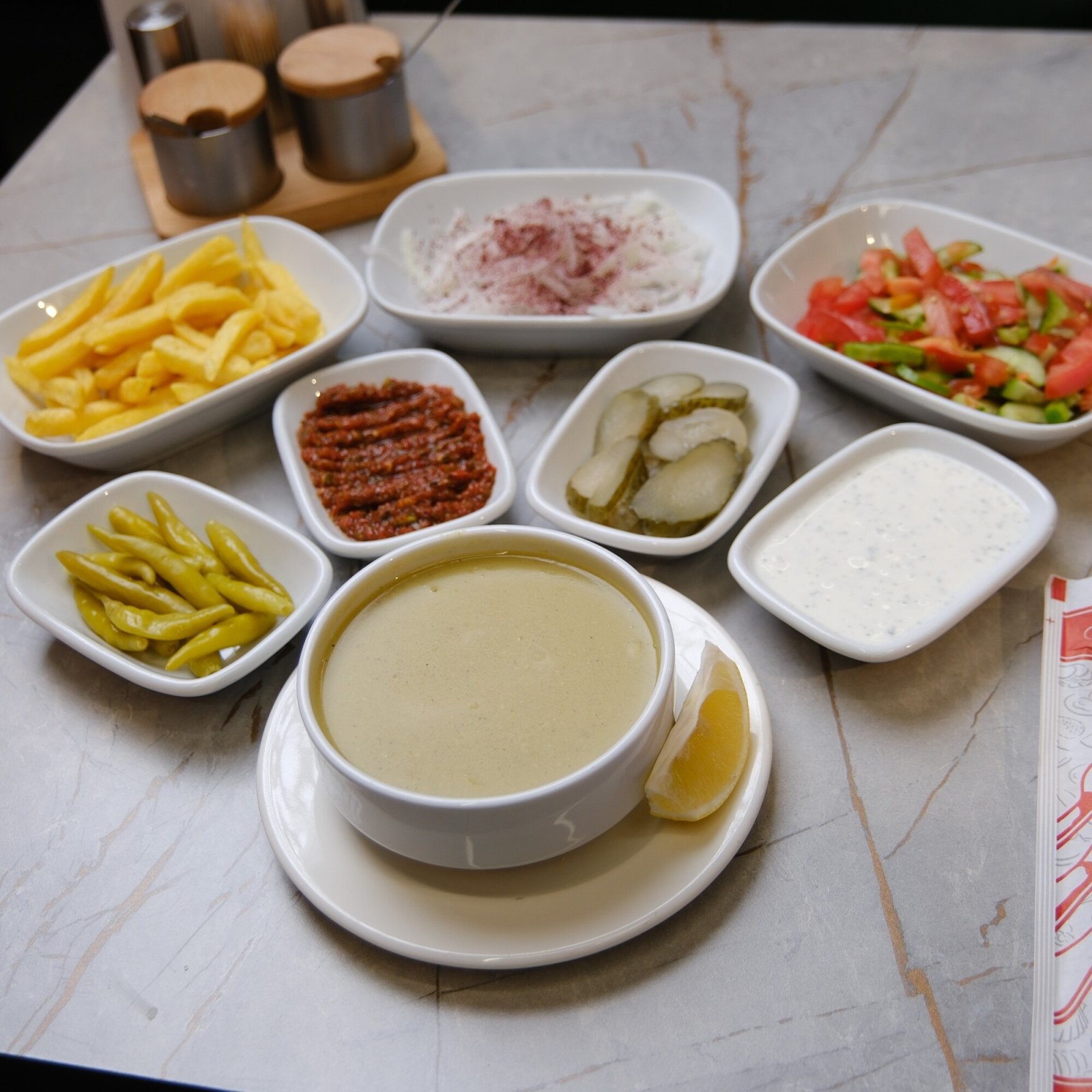 Süzme mercimek çorbası