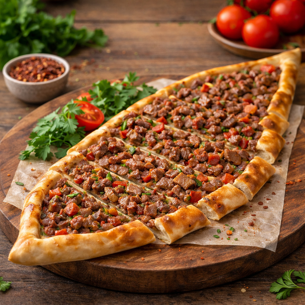 Kuşbaşılı Pide