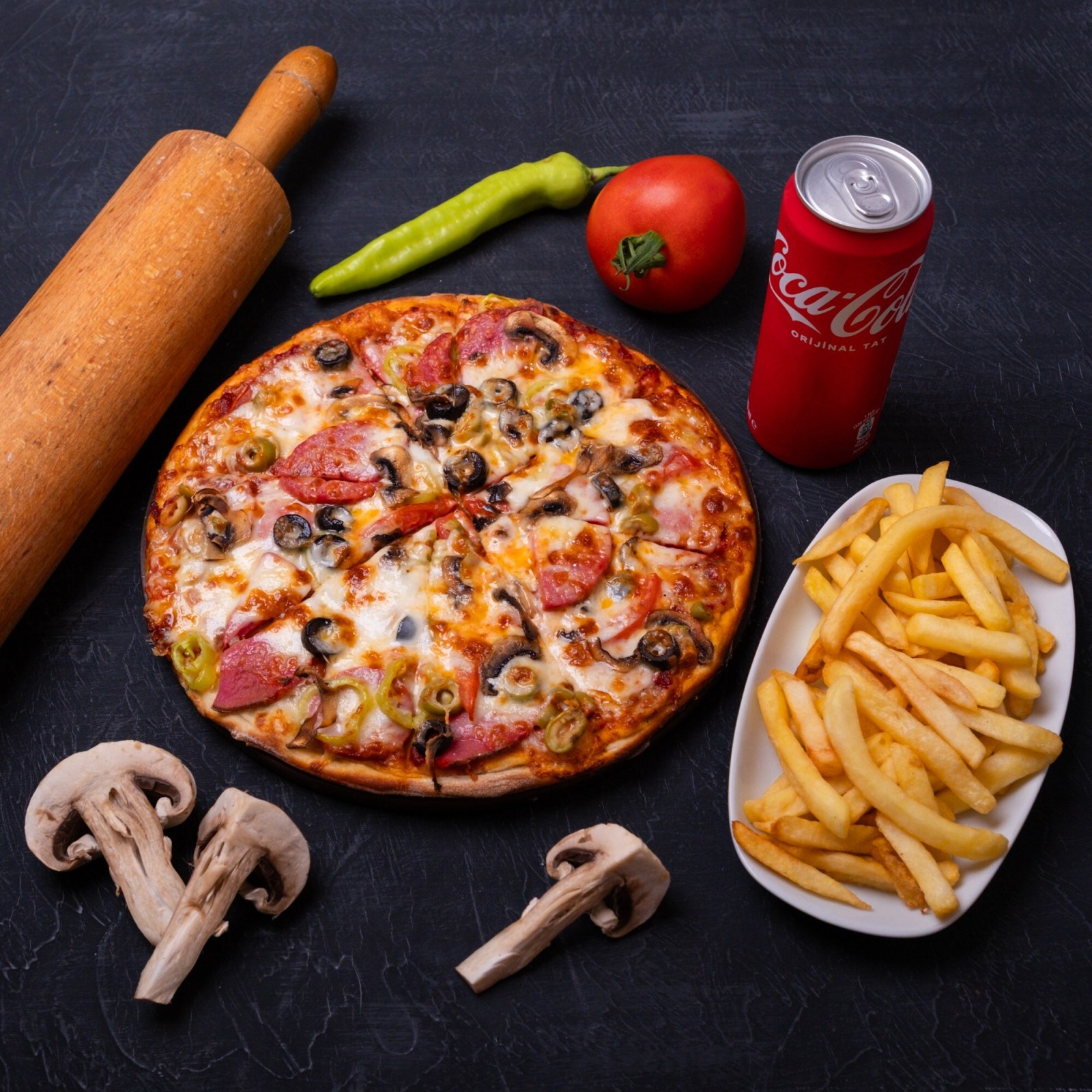 Karışık Pizza Menü