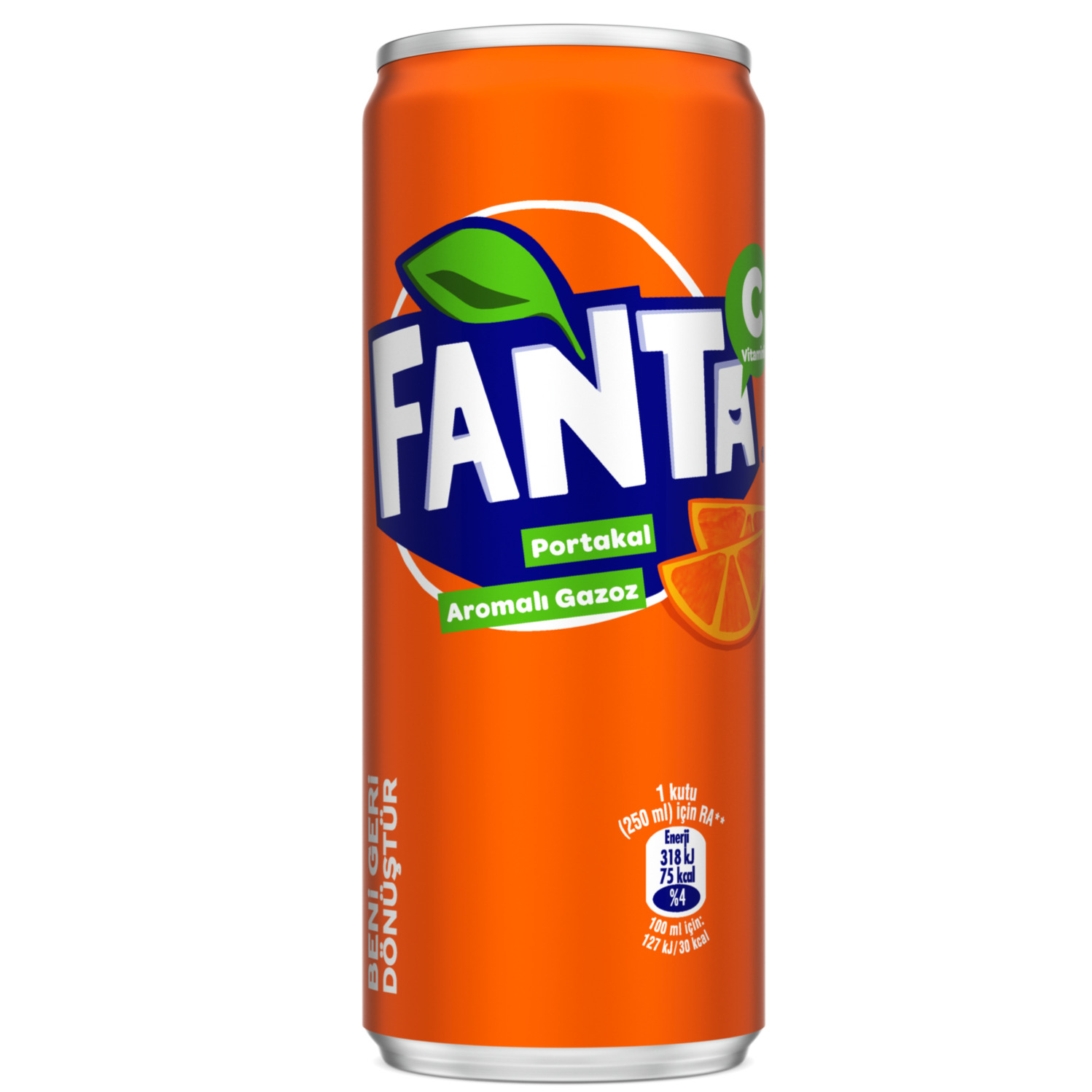 Fanta Kutu (33 cl.)