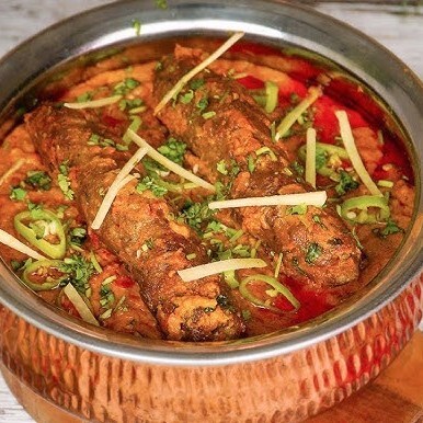 Beef Seekh Kebab Handi